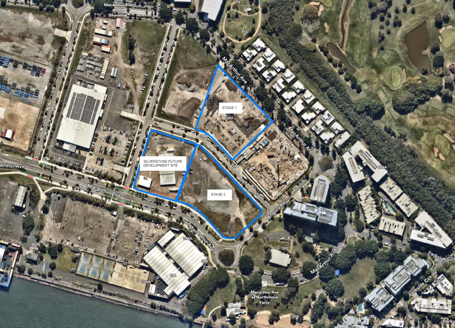 Silverstone Developments Site Plan